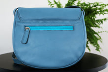 Load image into Gallery viewer, BLUE CURVED CROSSBODY